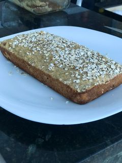 Una foto de Pan de avena y banana fitness