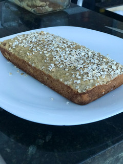 Una foto de Pan de avena y banana fitness