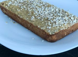 Una foto de Pan de avena y banana fitness