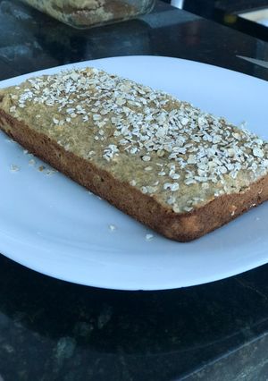 Una foto de Pan de avena y banana fitness