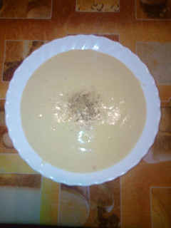 Una foto de Crema de cebolla