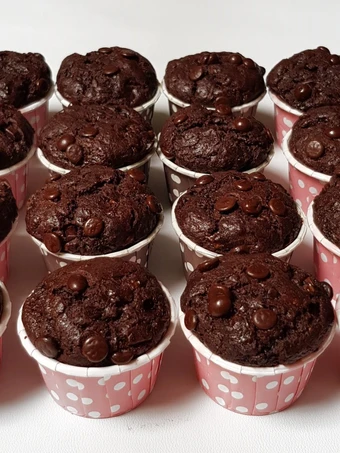 Cara Mudah Membikin Resep  Choco Banana Muffin yang Bikin Ngiler, Lezat