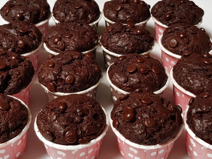 Cara Gampang Membikin Resep  Choco Banana Muffin yang Sempurna, Bikin Ketagihan