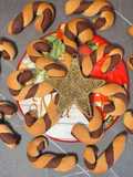 Biscotti Candy Cane