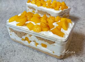 Foto resep Manggo Float Dessert Box