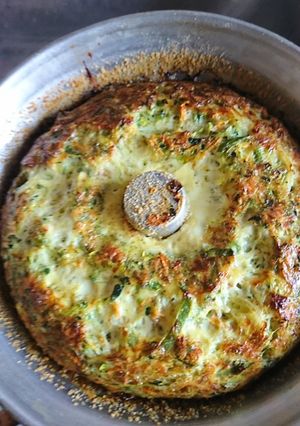 Una foto de Budín de vegetales