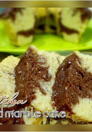Foto resep Steamed marble cake (versi ekonomis)