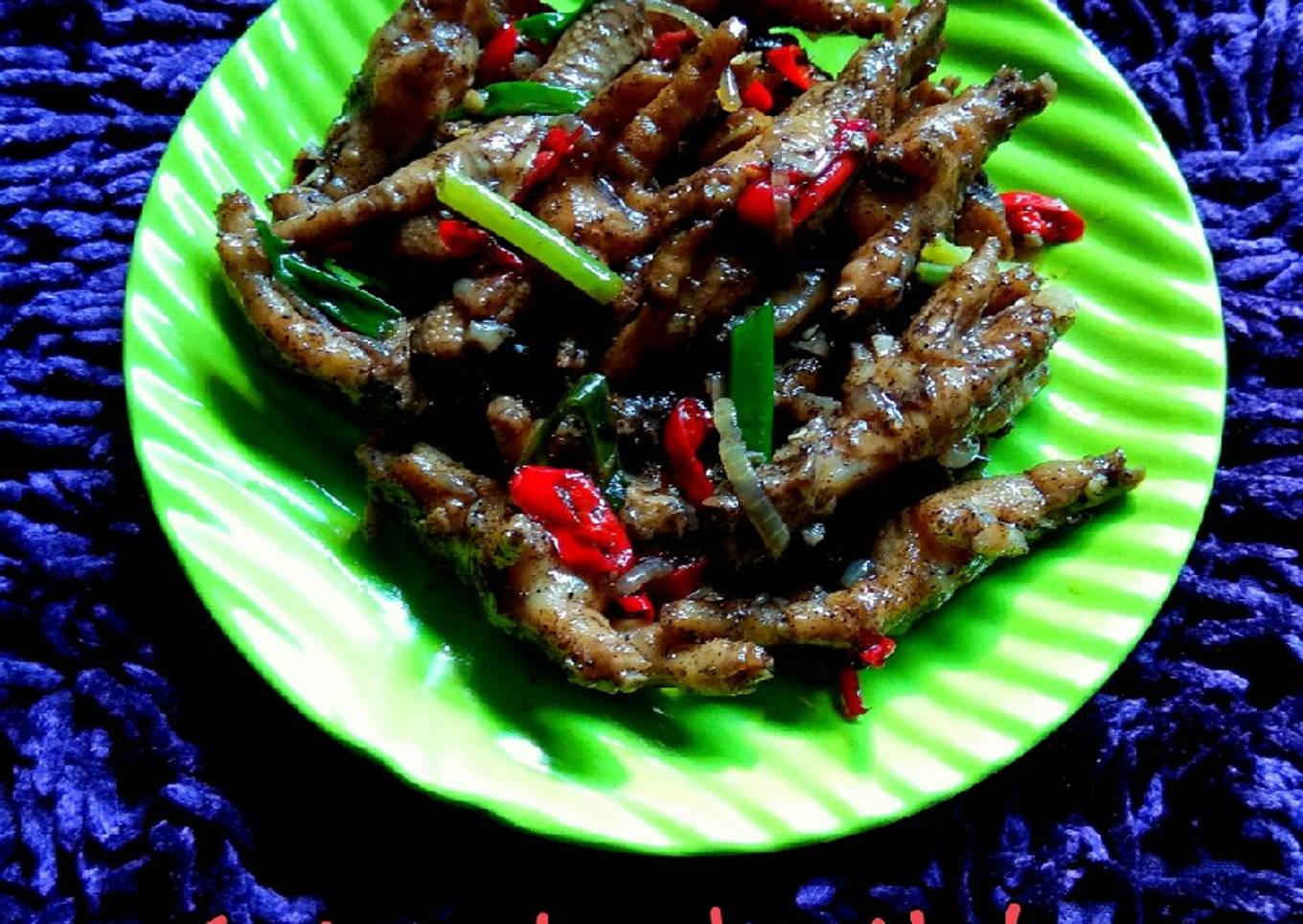 Ceker Lada Hitam