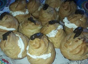 Una foto de Profiteroles