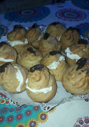 Una foto de Profiteroles