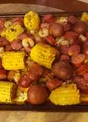 One Sheet Sausage and Shrimp