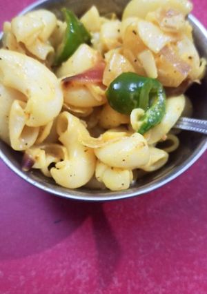मैकरॉनी (Macaroni recipe in hindi) रेसिपी मुख्य फोटो