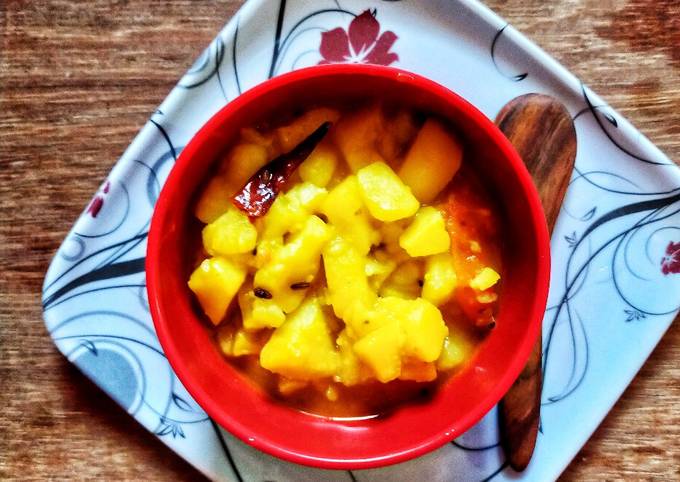 Dry Potato Curry in 10 MINS