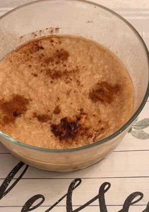 Una foto de Mi arroz con leche improvisado