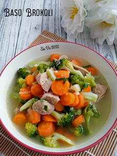 Foto resep Sup Baso Brokoli