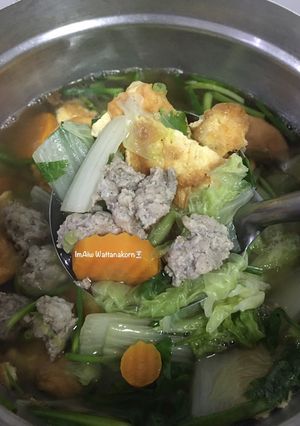 รูปของ “ต้มจืดไข่น้ำหมูสับ”