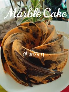 Foto resep Marble cake (marmer cake)