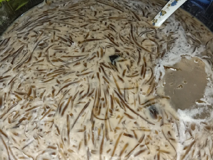 Cara Gampang Menyiapkan Resep Es capucino cincau yang Bikin Ngiler Anti Ribet, Lezat