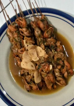 Foto resep Sate kerang khas soto semarang