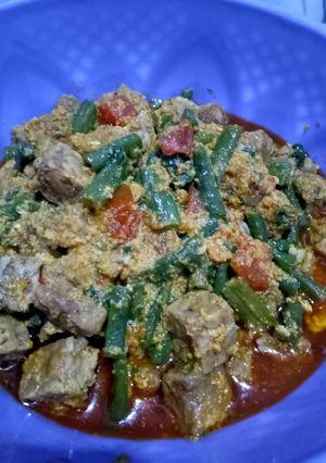 Foto resep Kacang Panjang tumis tempe