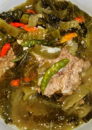 Foto resep Soup Iga Babi Sawi Asin