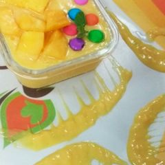 Mango pudding A picture of Mango pudding.