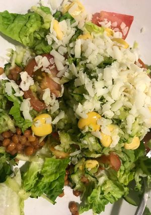 Una foto de Ensalada completa
