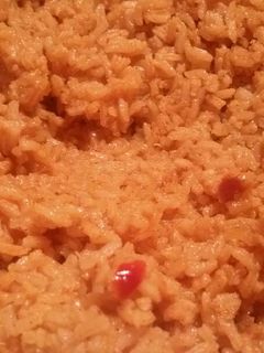 A picture of Red Pepper Rice.
