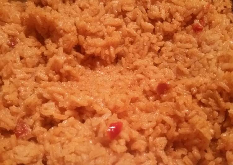 Simple Way to Prepare Perfect Red Pepper Rice