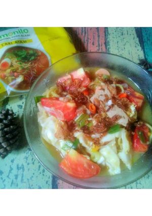 Foto resep Mie tek tek rebus Lemonilo