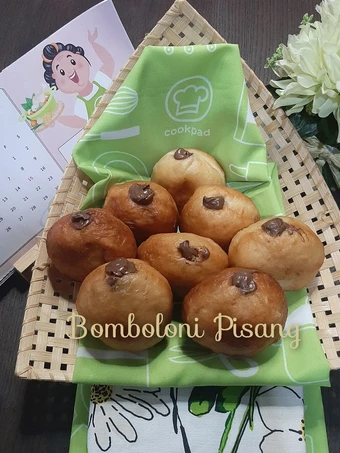 Easy Steps to Make Bomboloni Pisang (Donat Pisang) the  Makes Drooling Appealing