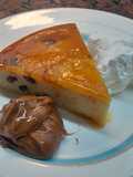 Budín de pan con pasas de uvas