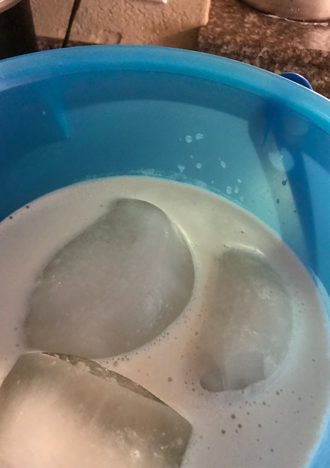 Una foto de Agua de plátano