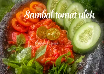 Resep Baru Sambal tomat ulek makyusss Ala Restoran