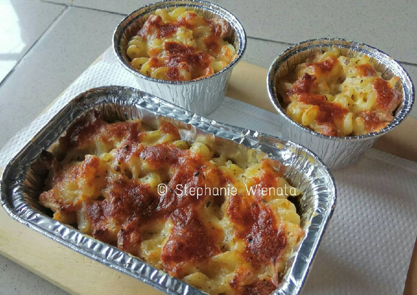 Baked Fusilli Chick (White Sauce)