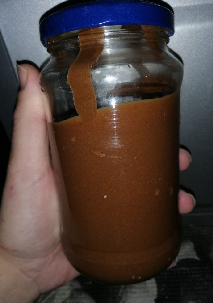 Una foto de Crema de cacao (nocilla/Nutella) casera