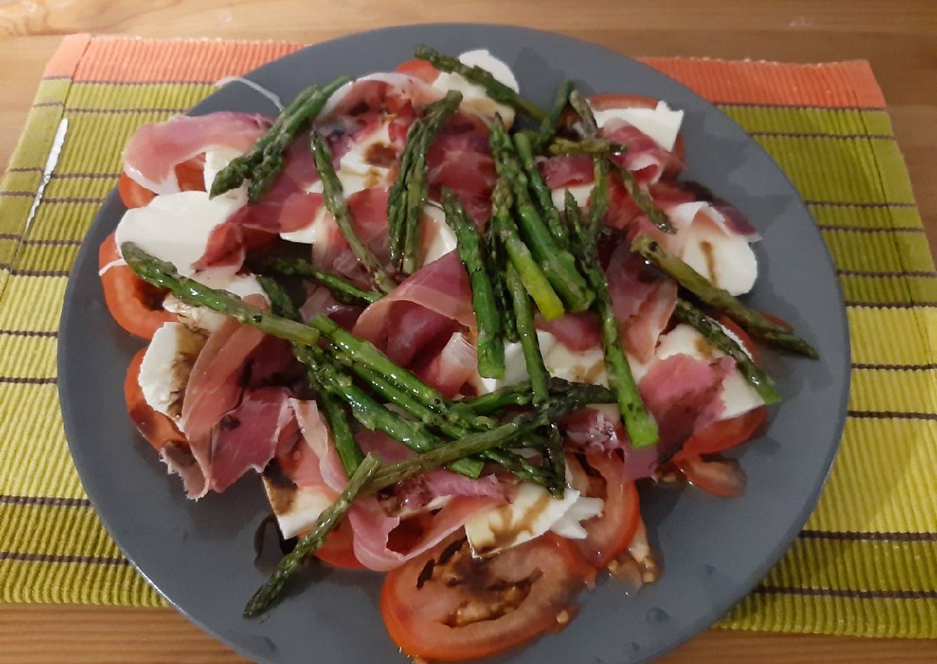 Ensalada tomate saludable