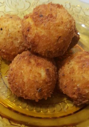 صورة لوصفة كرات البطاطا او الكاتلكس