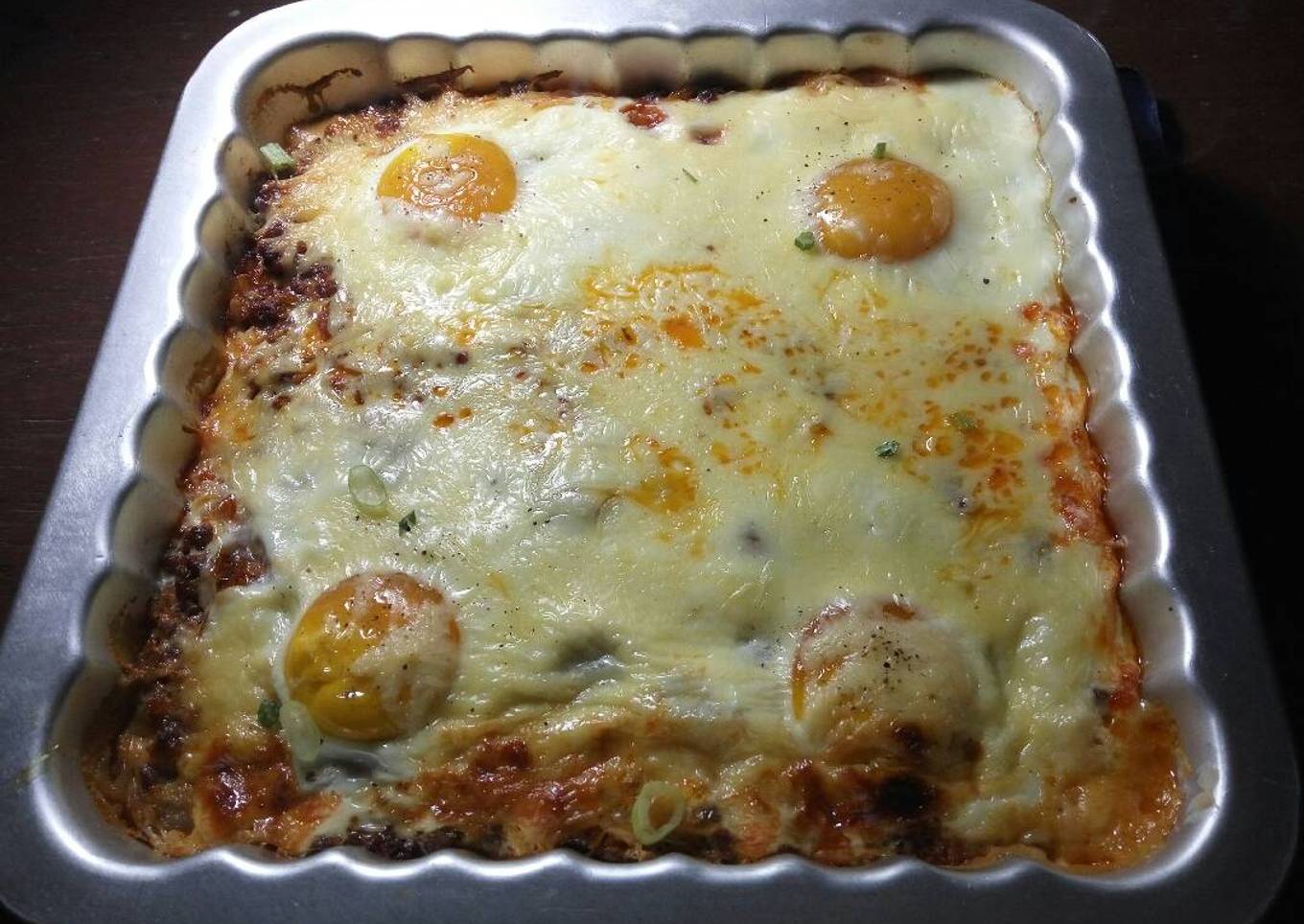 Beef casserole with egg #ketopad