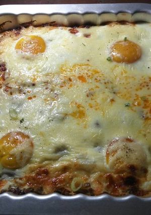 Foto resep Beef casserole with egg #ketopad