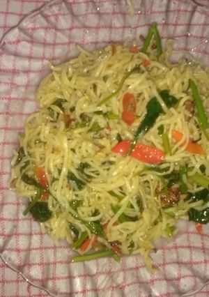 Foto resep Mie goreng simpel