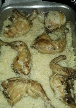 صورة لوصفة رز المعمر بالدجاج بالطريقة المصرية