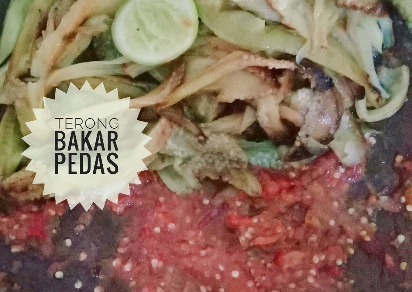 Terong bakar pedas