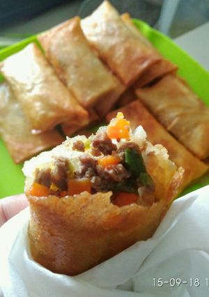 Foto resep Lumpia Isi Daging Giling