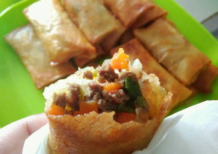 Lumpia Isi Daging Giling
