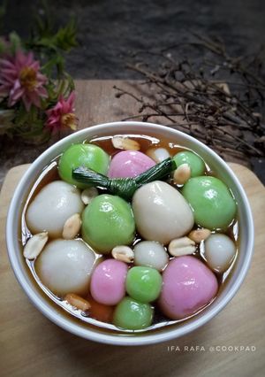Foto resep Wedang Ronde Isi Kacang Tanah