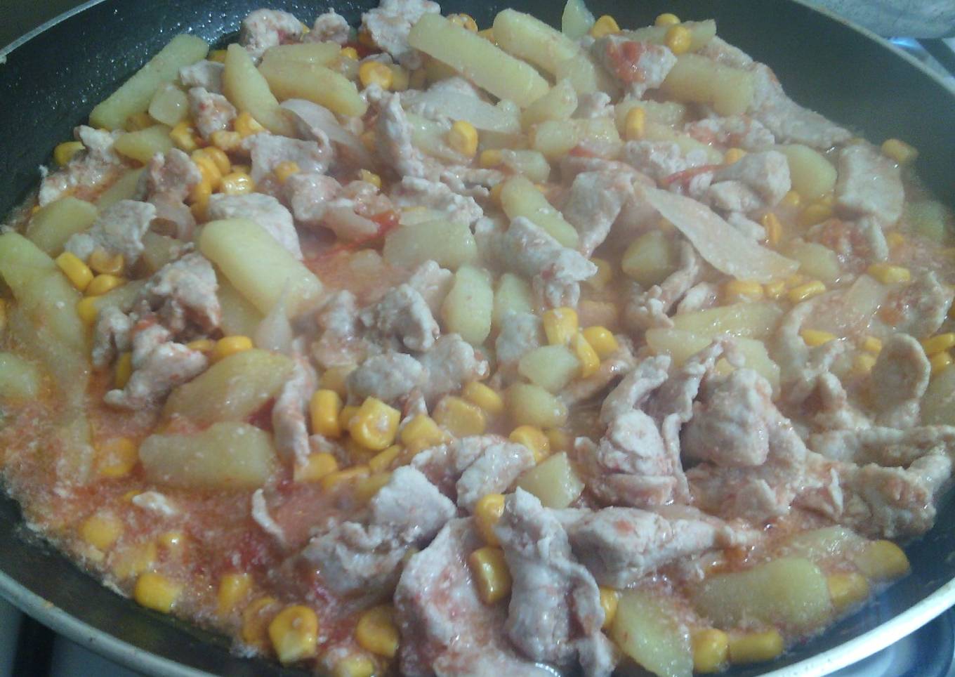 Guiso de bisteces súper rico