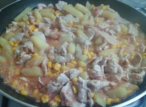 Una foto de Guiso de bisteces súper rico
