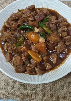 Foto resep Sapi Lada Hitam