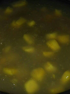 Una foto de Atol de Piña o Gelatina de Piña Casera